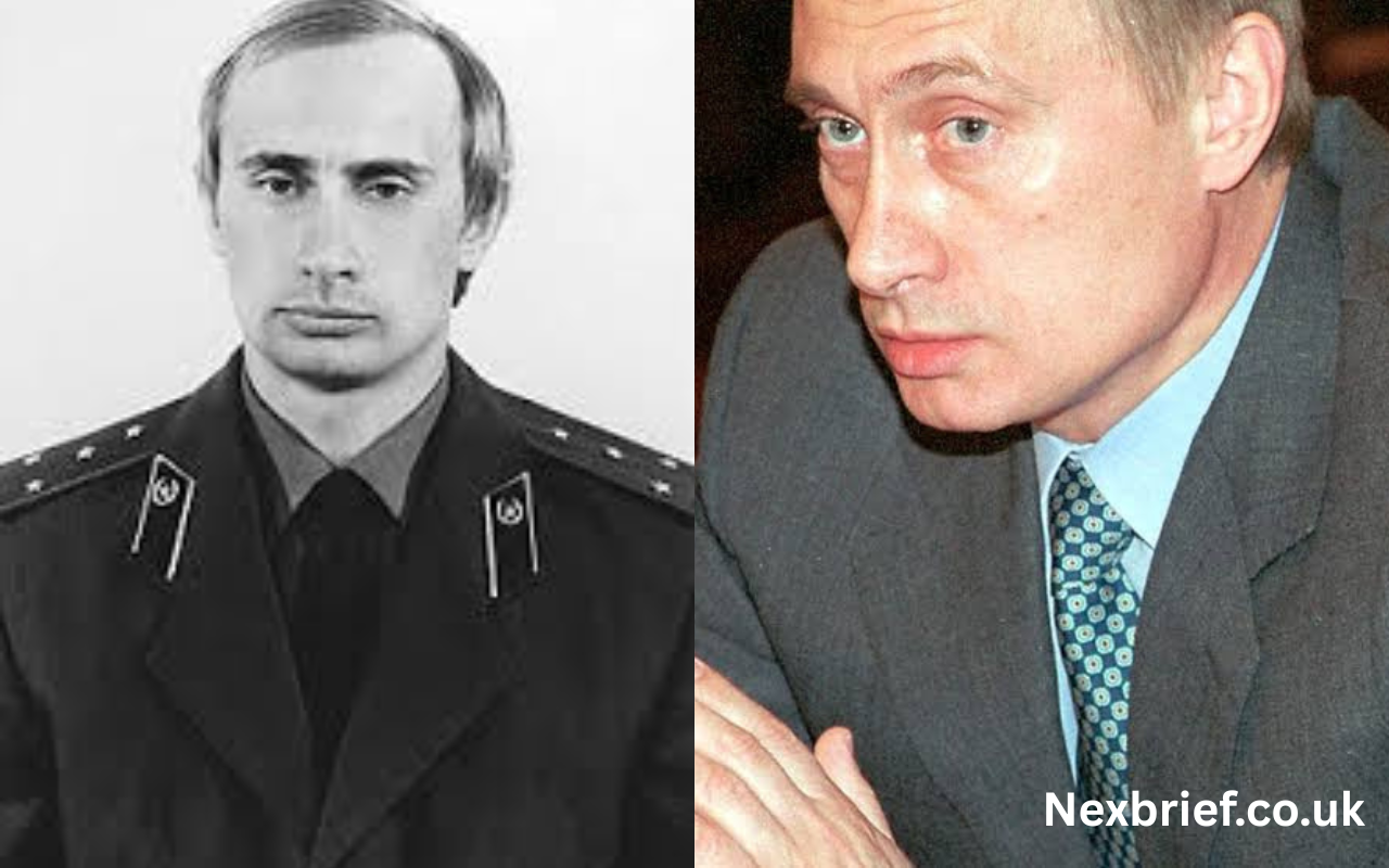 young putin